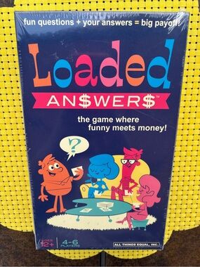 Loaded Answers Party Game Where Funny Meets Money New-Sealed